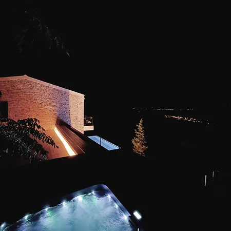 别墅 Orama Corfu Karyotikon